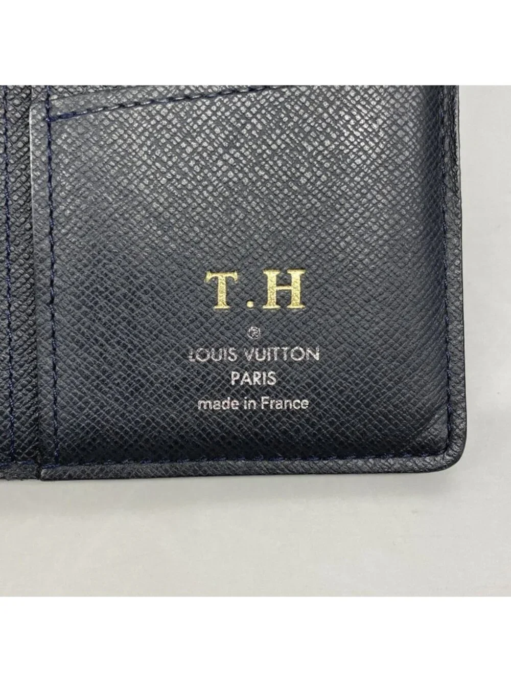 Louis Vuitton Wallet Taiga Portefeuille Brazza Boreal